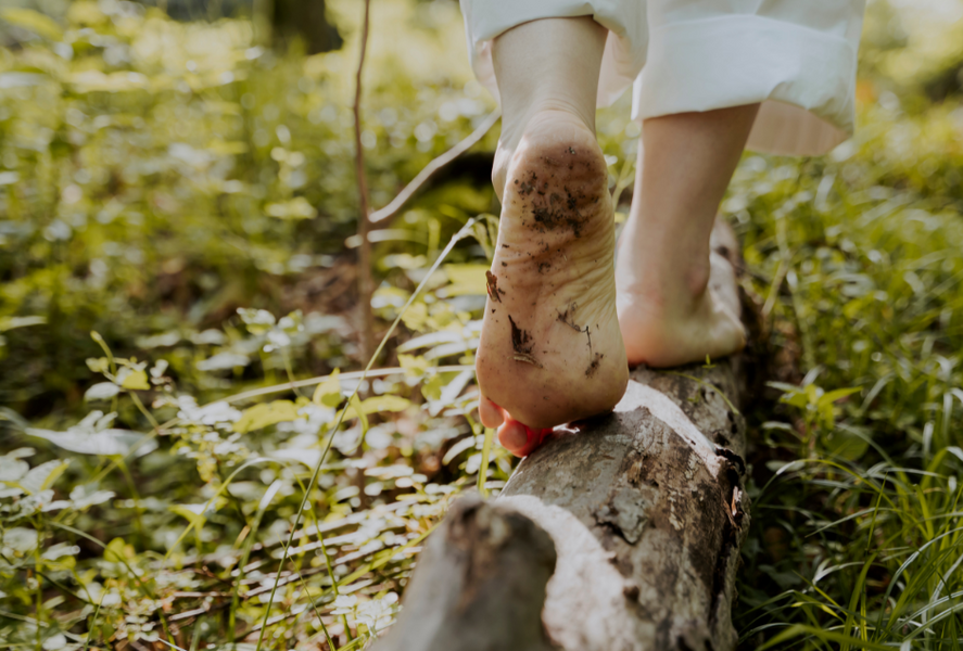 How to walk Barefoot