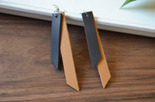 Load image into Gallery viewer, Layered Leather Earring