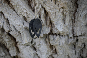 Single V Teardrop Earring